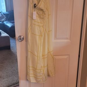 Banana Republic Satin Halter dress